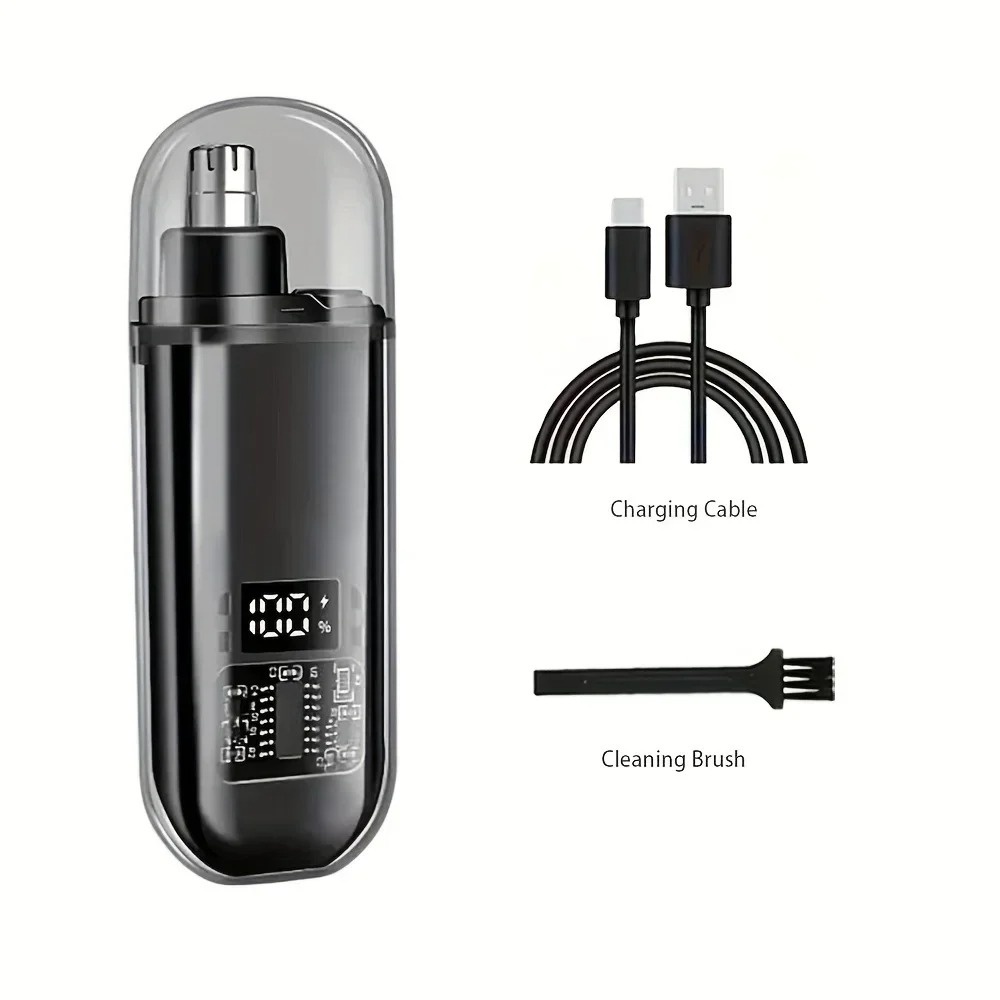 Men'S Grooming Nose Hair Trimmer - Electric Mini Nose Ear Hair Trimmer