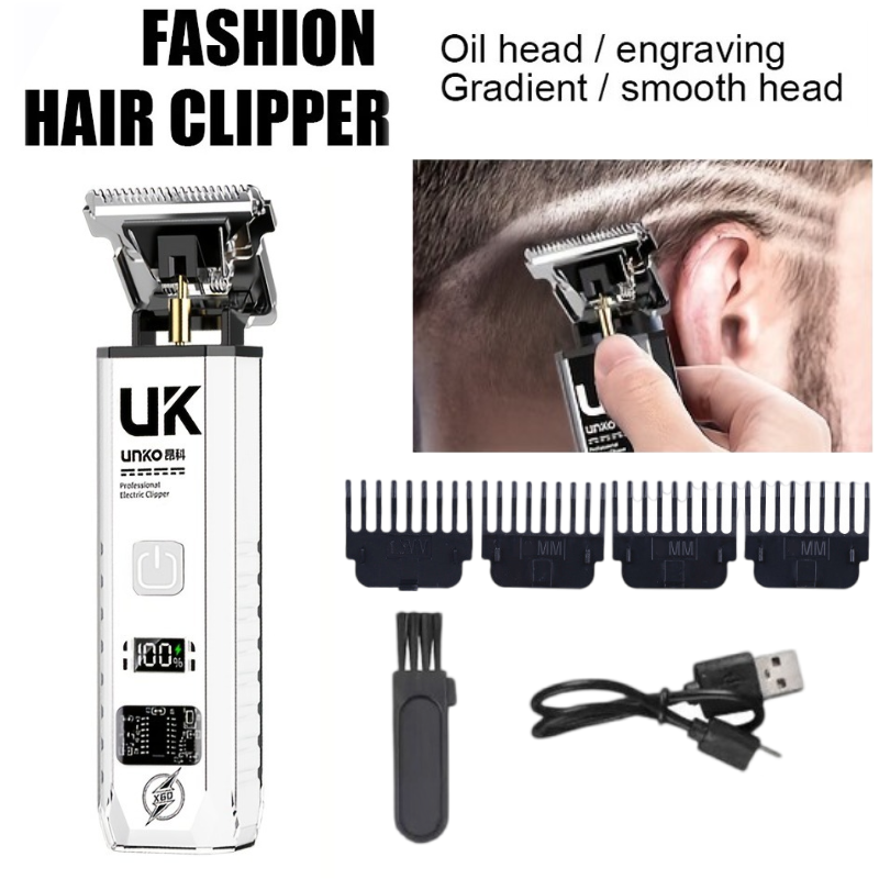 Men Grooming Hygiene - Electric Hair Clipper for Men Cordless