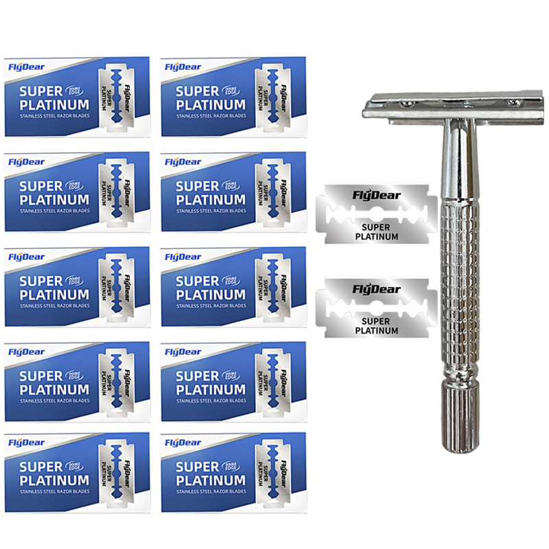Straight Razor Safety - Classic Razor Handle Razor Holder Men