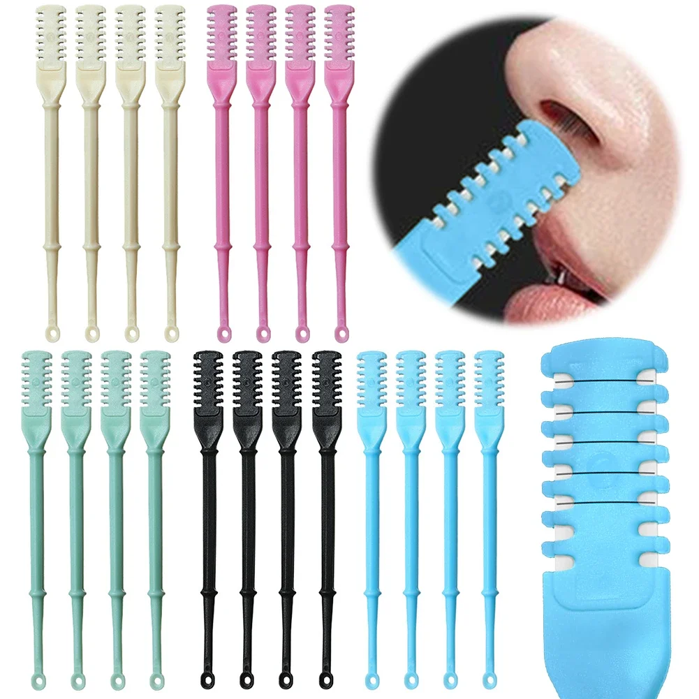 Men'S Grooming Nose Hair Trimmer - Dual-Head Nose Hair Trimmer Manual Set