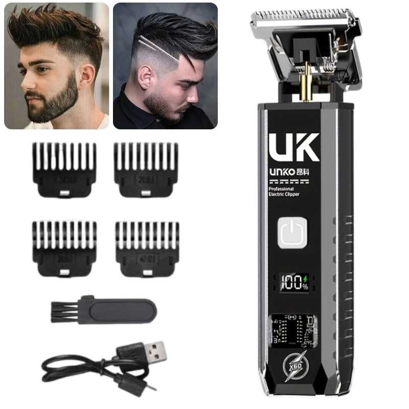 Men Grooming Hygiene - T9 Electric Beard Trimmer Cordless Hair