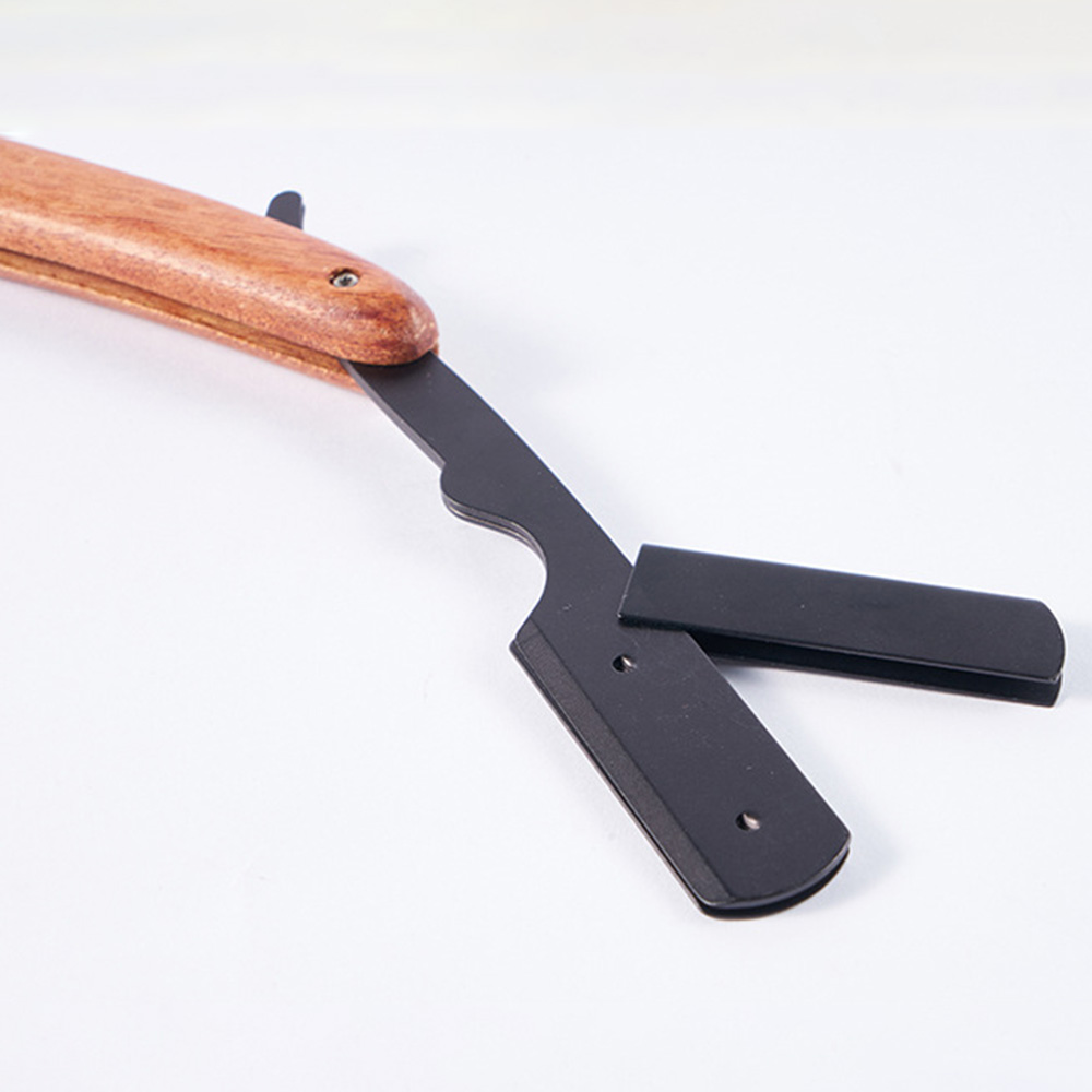 Beard Shaver Rosewood Fold Sta - Straight Razor Safety recension och pris