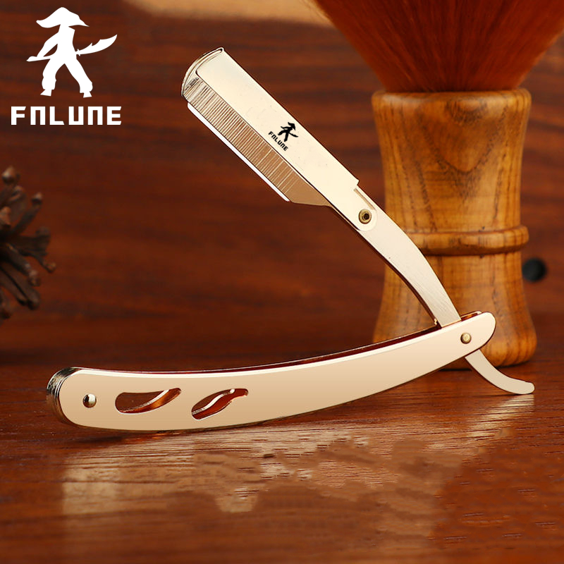 FnLune Men's Straight Hairdres - Straight Razor Safety recension och pris