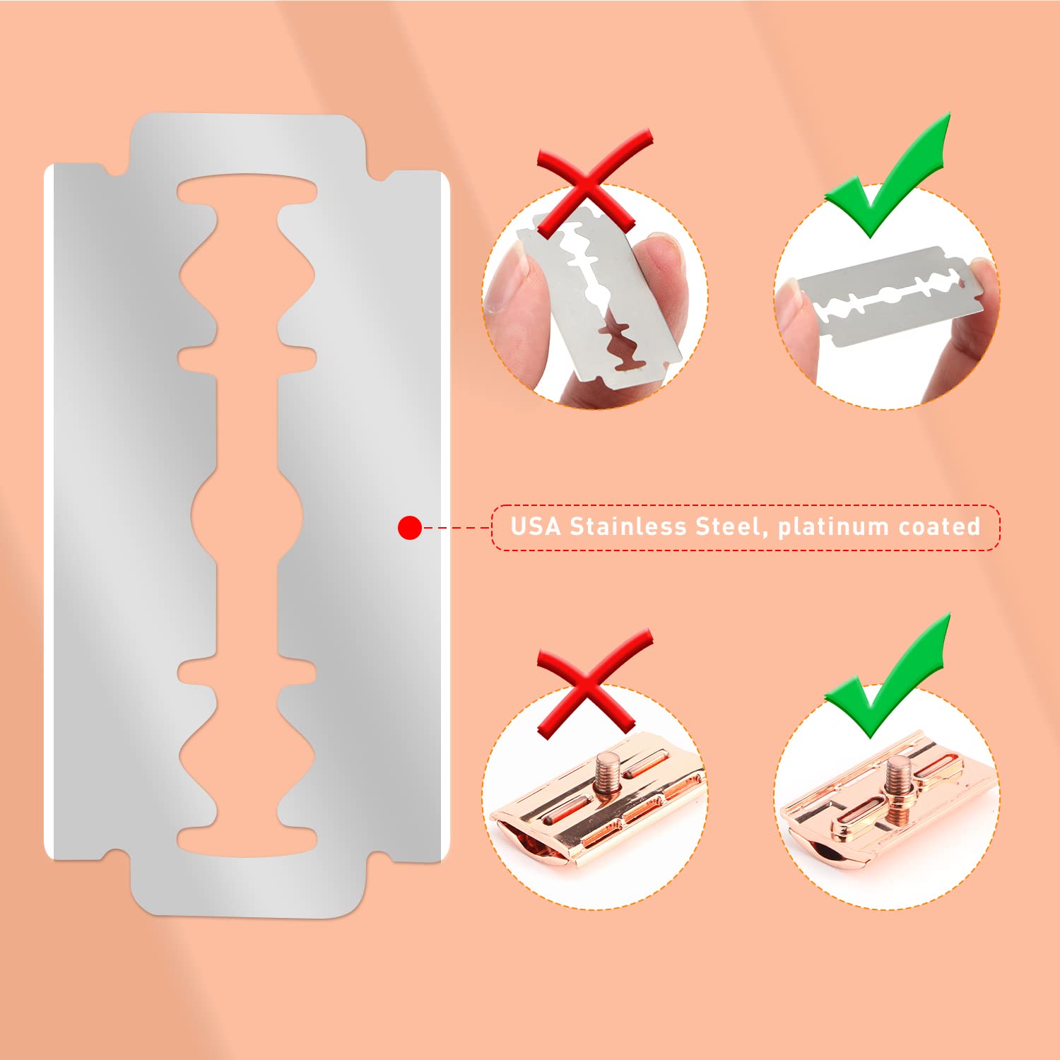 Reusable Double Edge Safety Ra - Straight Razor Safety recension och pris