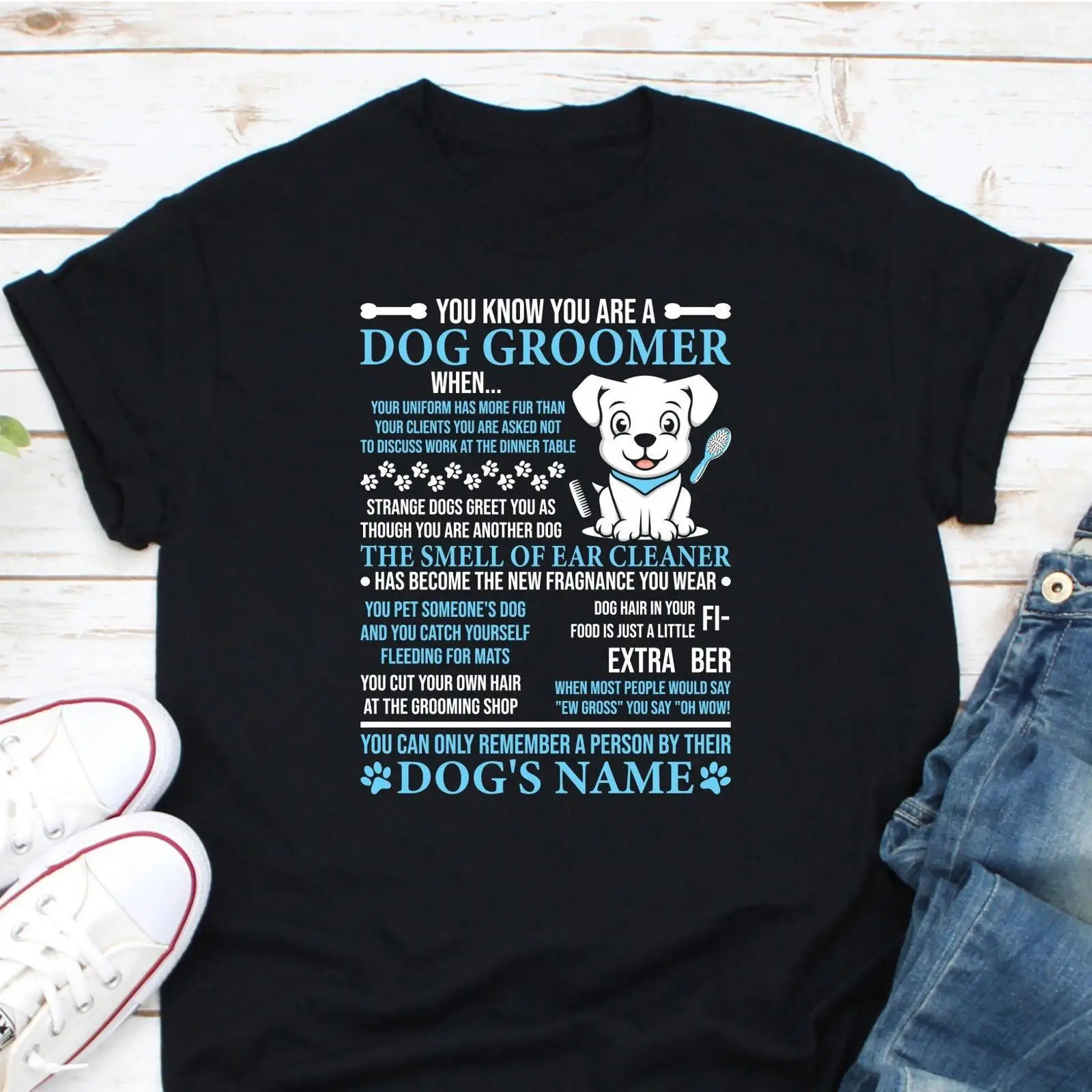 Funny You Know Are A Dog Groom - Men'S Grooming Quotes recension och pris