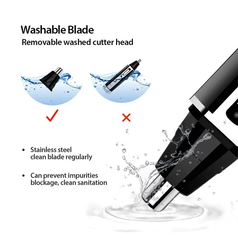 Kemei rechargeable electric al - Men'S Grooming Nose Hair Trimmer recension och pris