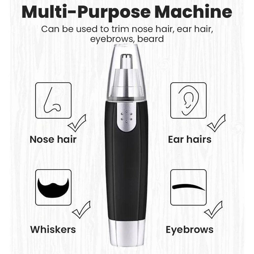 1Pcs Rechargeable Facial Hair  - Men'S Grooming Nose Hair Trimmer recension och pris
