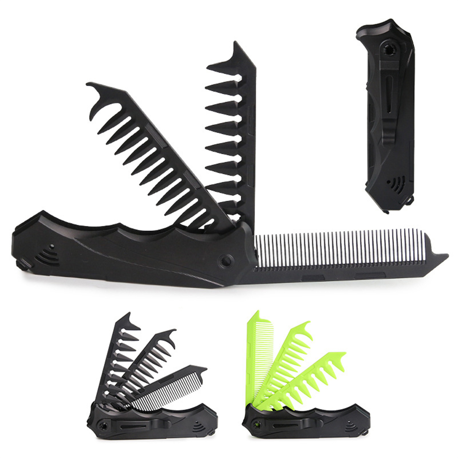 Dual Tooth Folding Comb for Me - Men Grooming Hygiene recension och pris