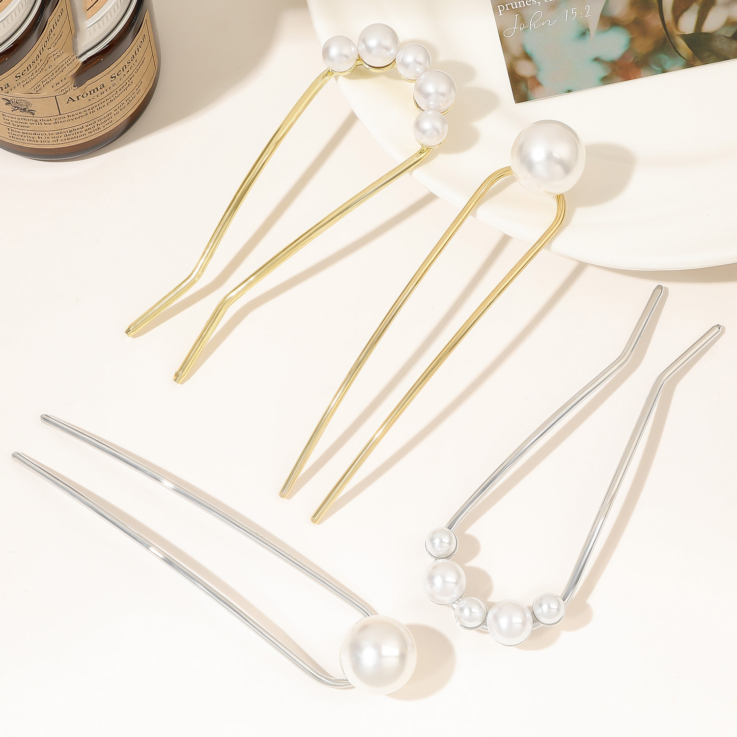 New Metal Vintage U Shape Hair - Hair Wax Stick recension och pris