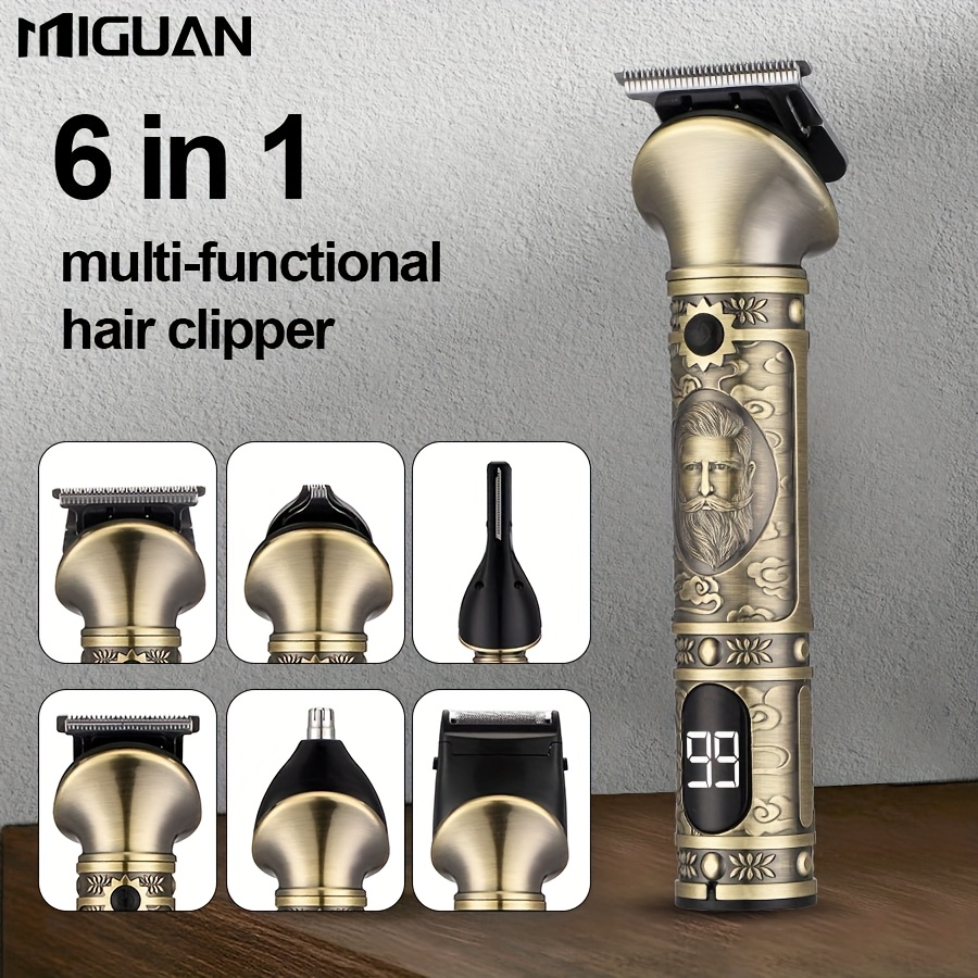 Hair Clippers and 6-in-1 Beard - Men'S Grooming Nose Hair Trimmer recension och pris