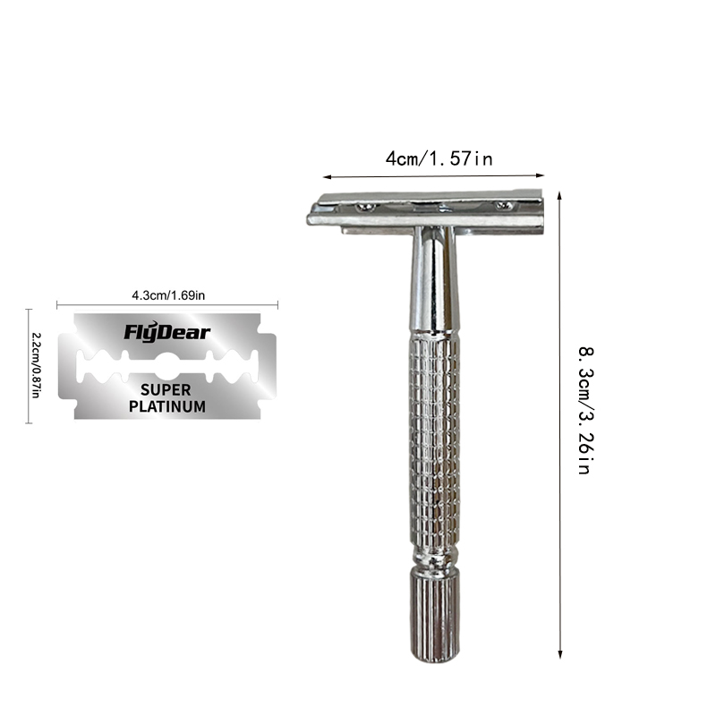 Classic Razor Handle Razor Hol - Straight Razor Safety recension och pris