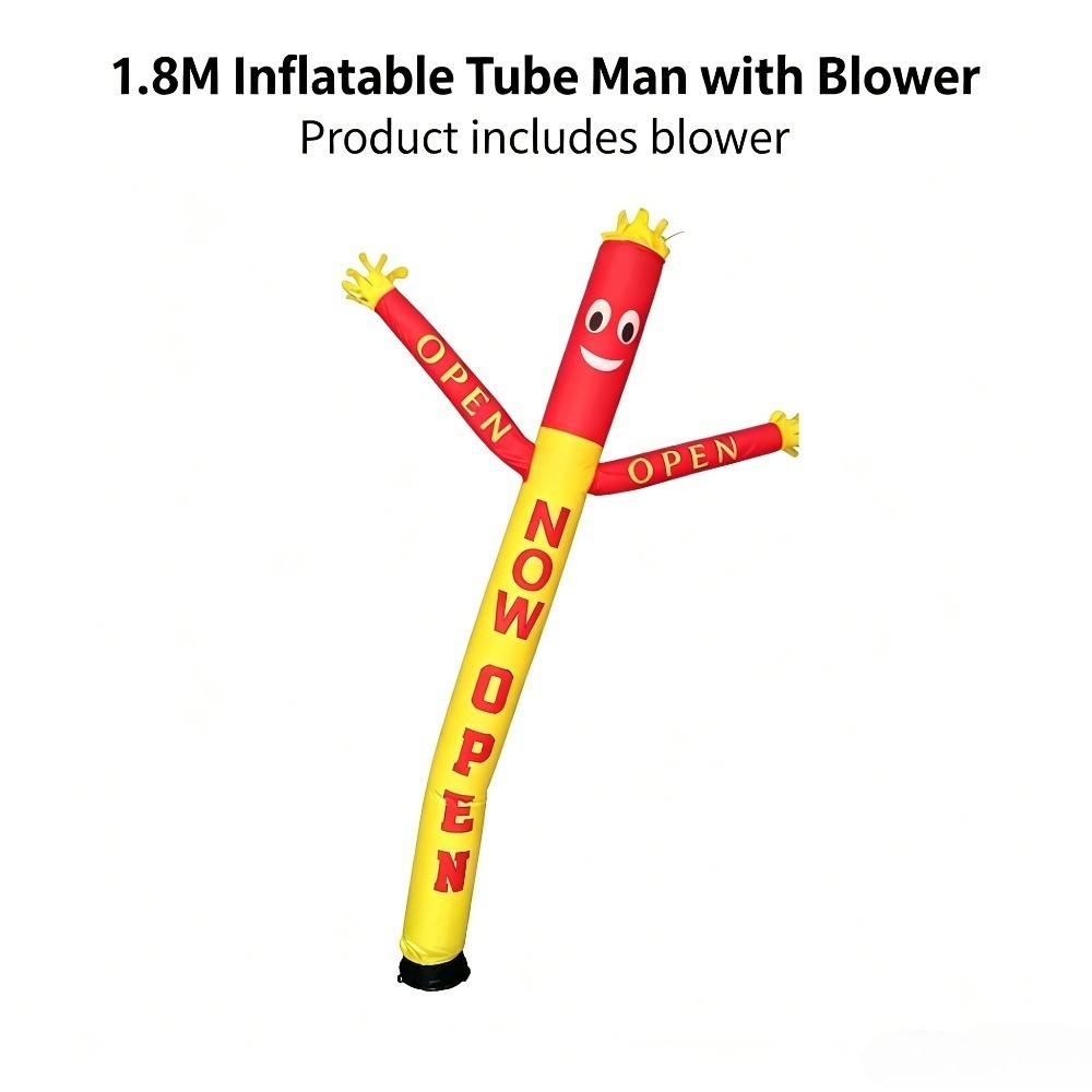 1.8M Inflatable Waving Tube Ma - Men'S Grooming Store recension och pris