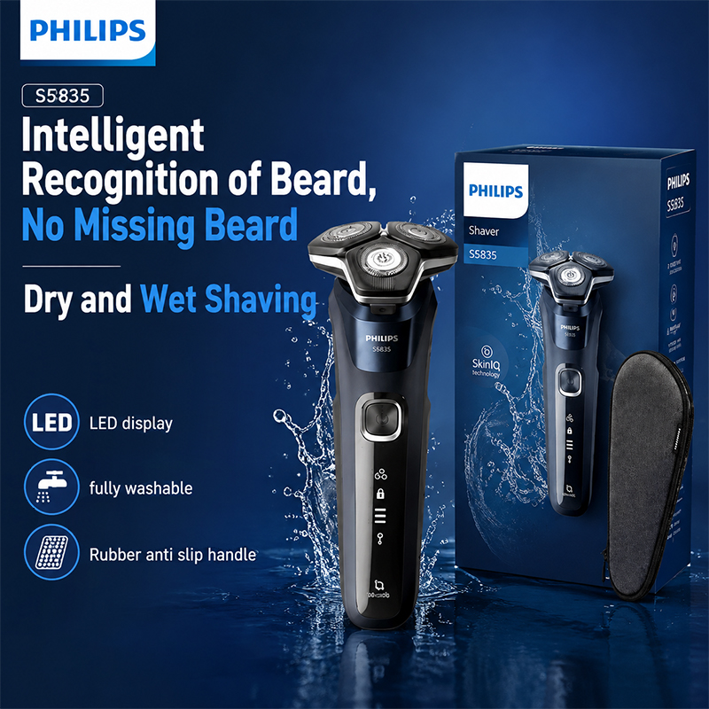Philips S5835 Electric Shaver  - Mens Grooming Travel Kit recension och pris