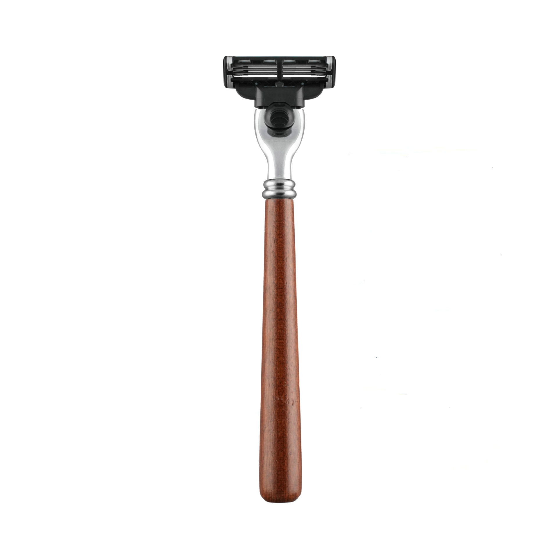 Men 's Wood long handle  Manua - Straight Razor Safety recension och pris