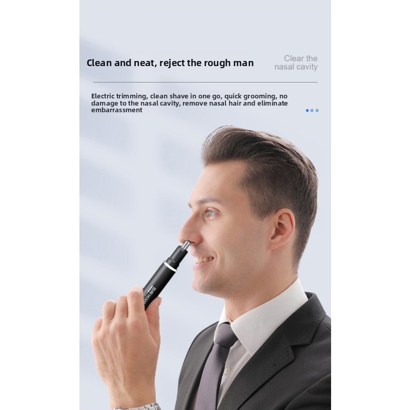 Low Vibration Electric Nose Ha - Men'S Grooming Nose Hair Trimmer recension och pris