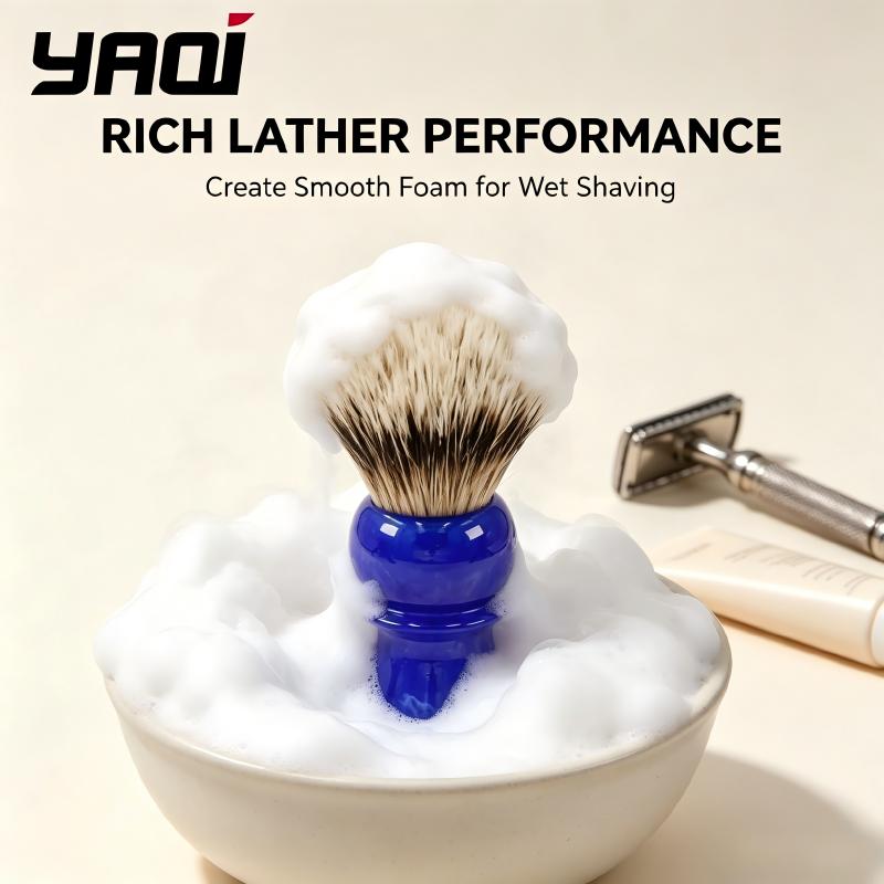 YAQI Premium Shaving Brush Blu - Men Grooming Hygiene recension och pris