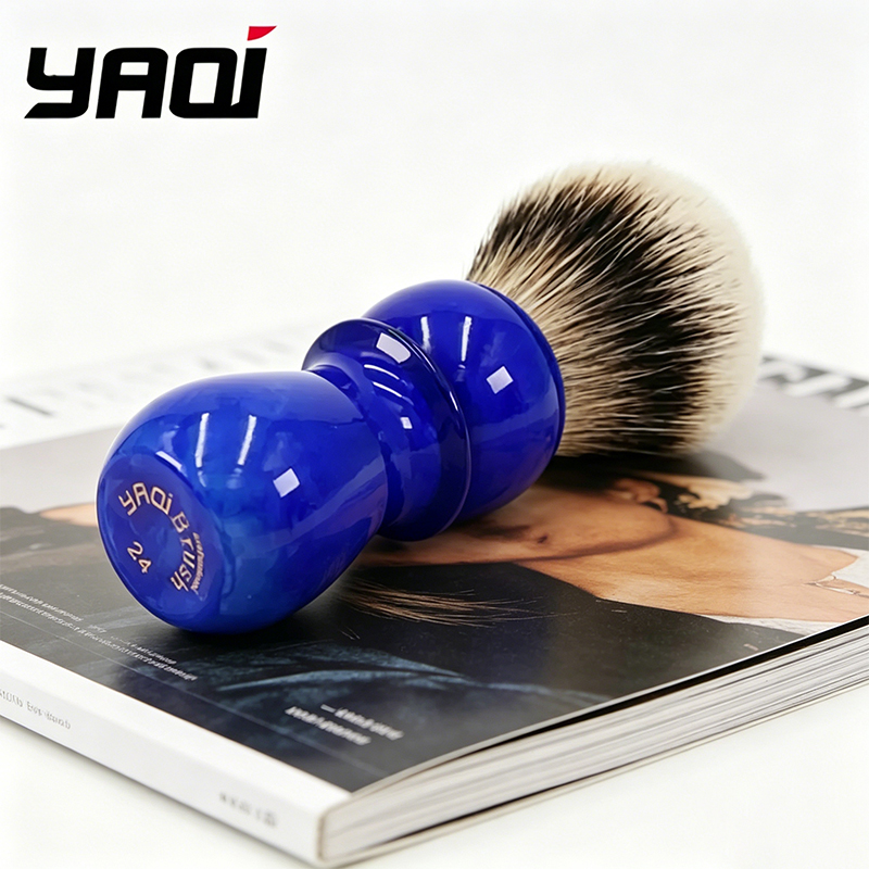 YAQI Premium Shaving Brush Blu - Men Grooming Hygiene recension och pris