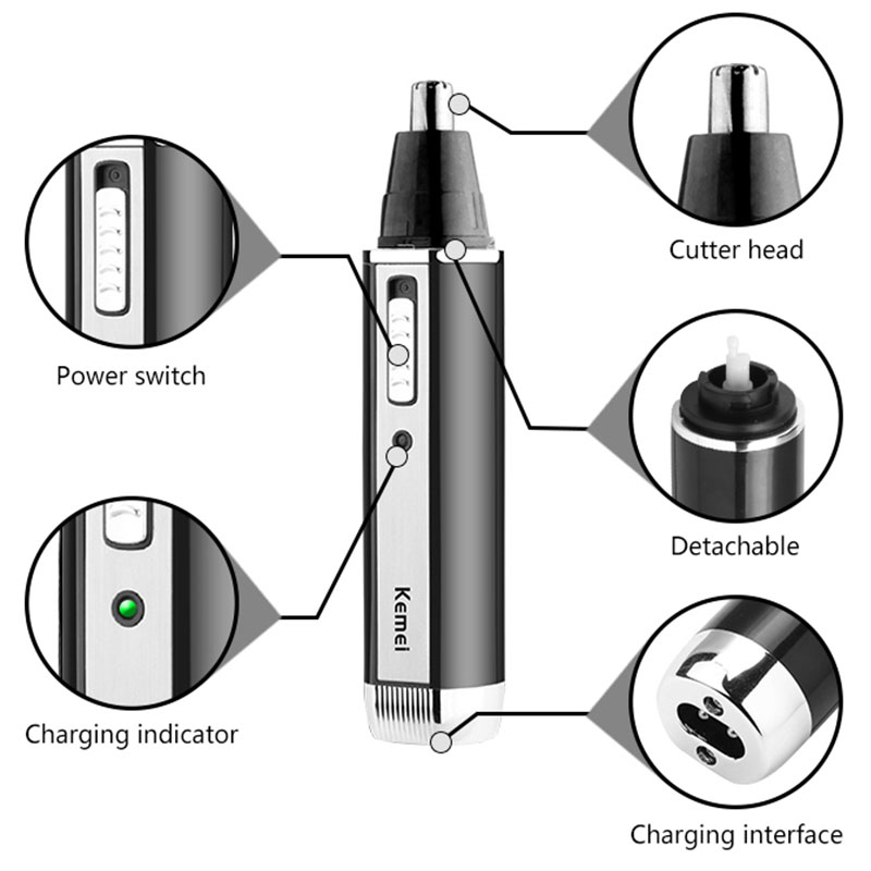 Keme 4in1 Nose Hair Trimmer Fo - Men'S Grooming Nose Hair Trimmer recension och pris