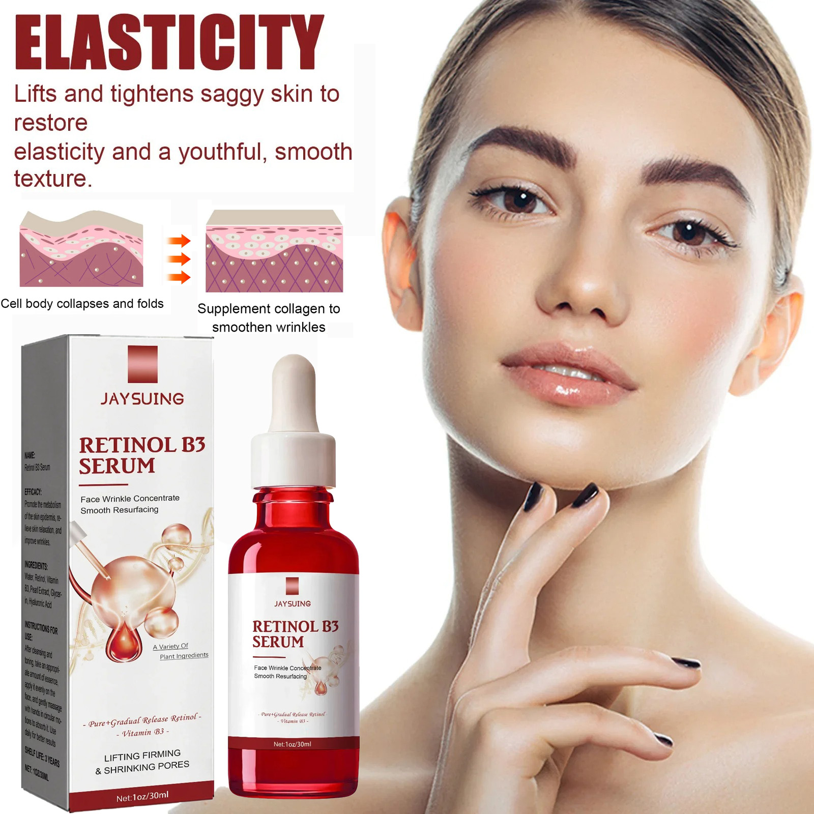Remove W-rinkles Essence Anti  - The Ordinary Serum Hyaluronic Acid recension och pris