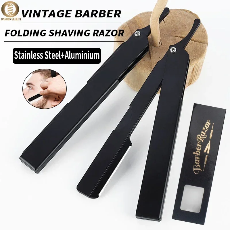 Professional Men Shaving Razor - Straight Razor Safety recension och pris