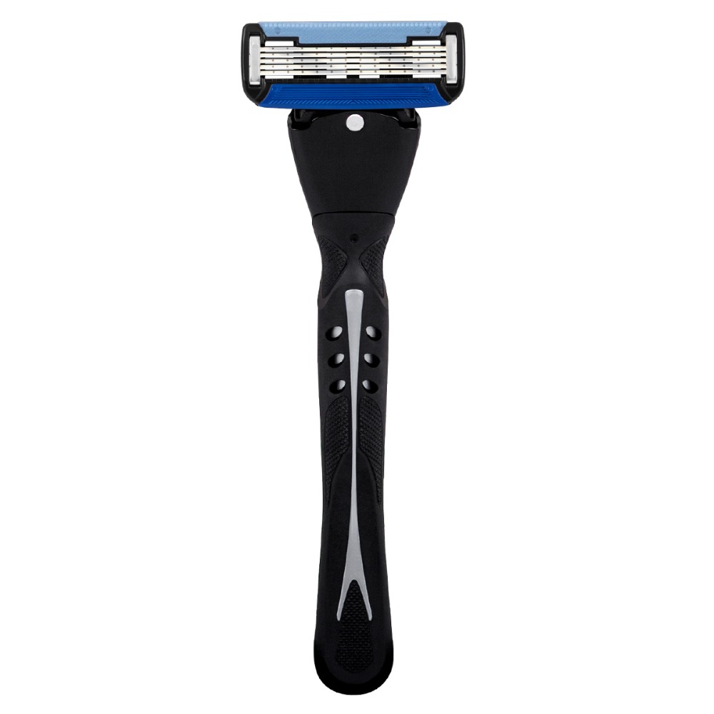 Qshave Black Spider Man Manual - Straight Razor Safety recension och pris