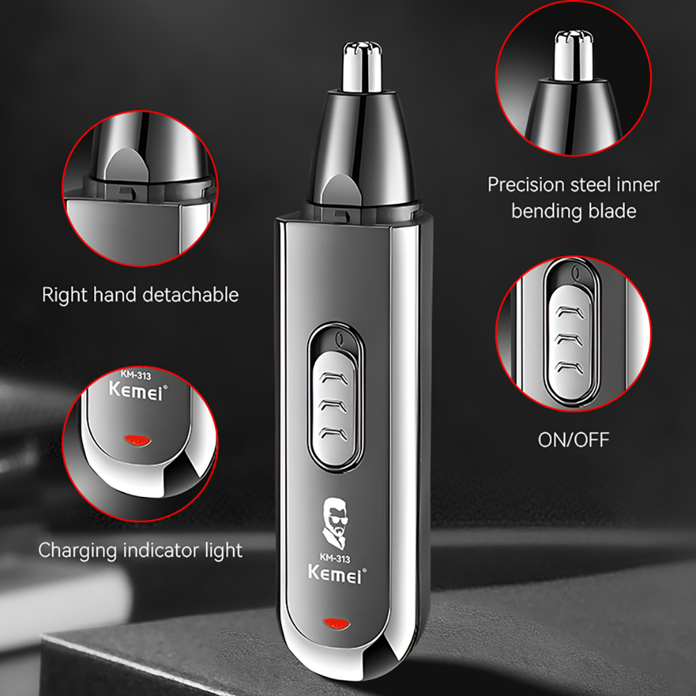 Kemei Multifunction Ear and No - Men'S Grooming Nose Hair Trimmer recension och pris
