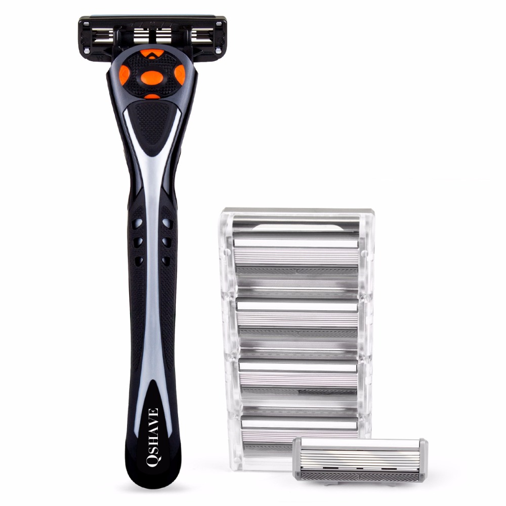 QSHAVE Black Spider Man Manual - Straight Razor Safety recension och pris